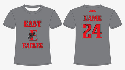 "EAST EAGLES FAN"  Short Sleeve T- Shirt