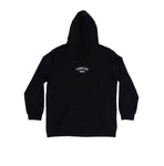 Men and Women Black Hooded Sweater